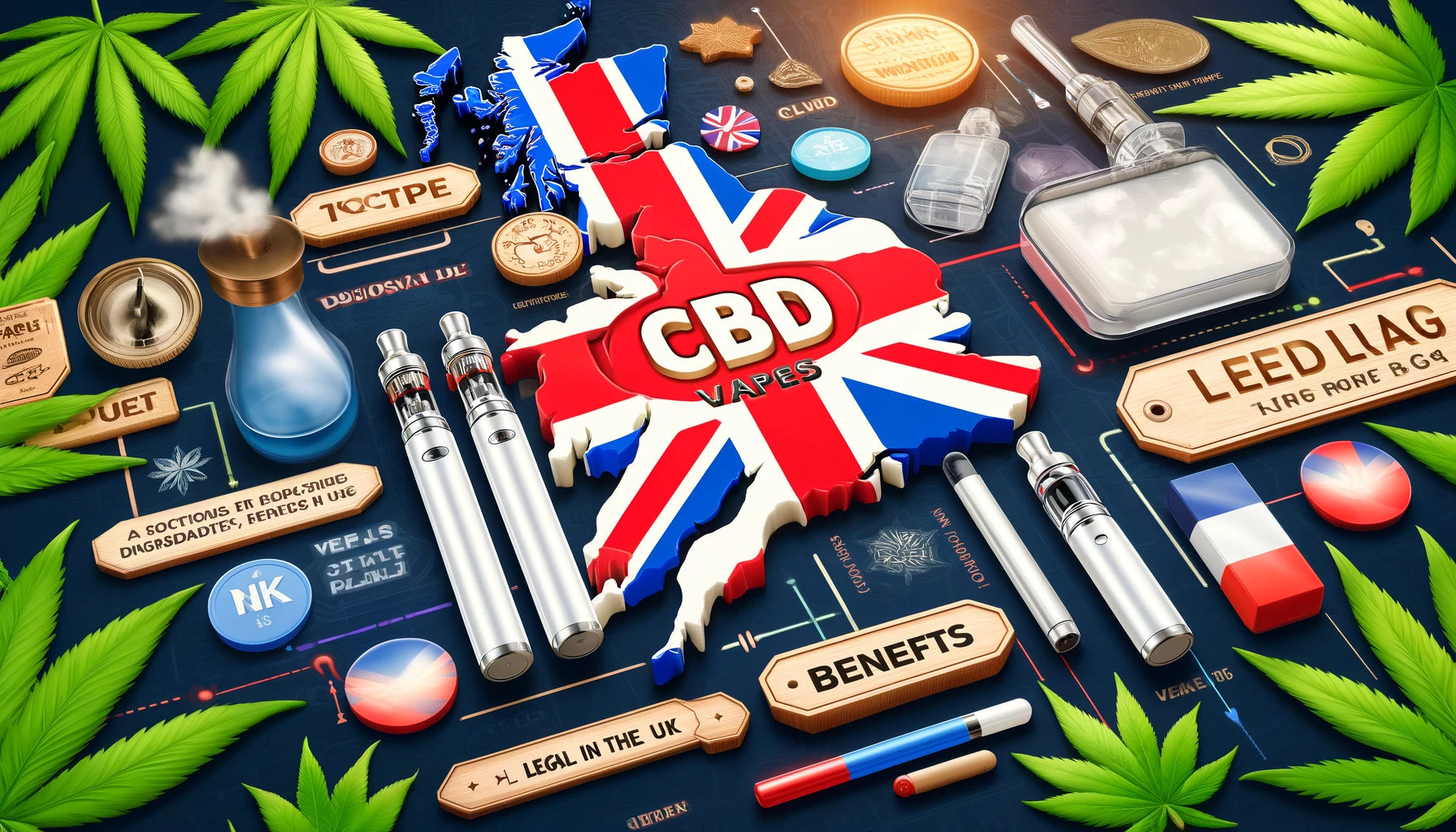 Explore the Benefits and Legality of CBD Vapes in the UK